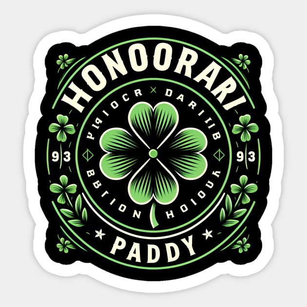 Honorary Paddy St Patricks Day Sticker by Rizstor